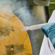 Illustration for article titled Dry Ice Is the Perfect Choice When You Have to Clean Your Space Mirror